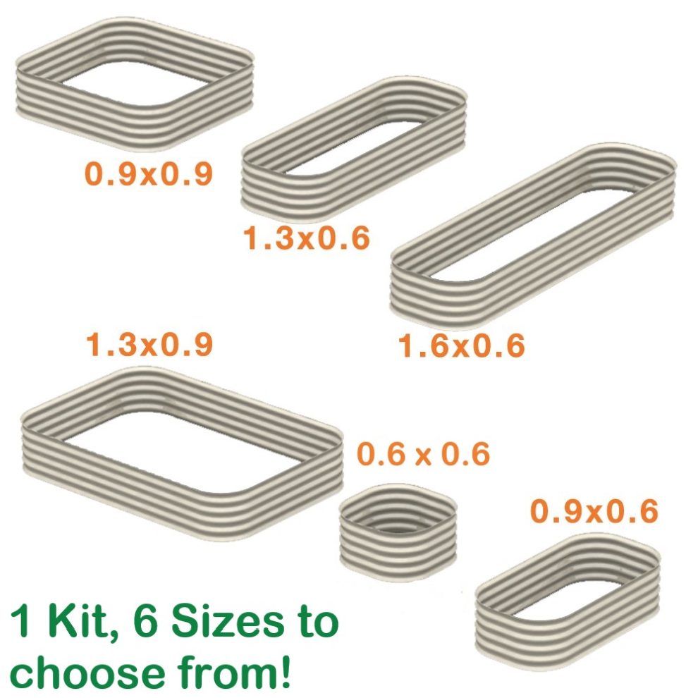 6 in 1 Small Raised Garden Bed Birdies Garden Products South Africa